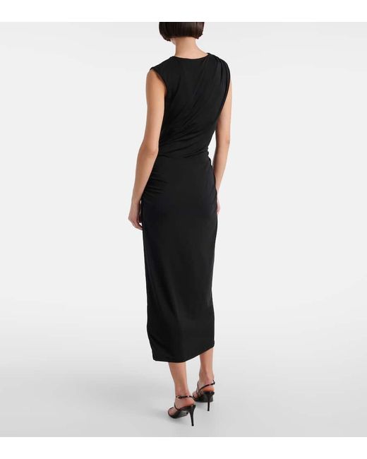 Abito Midi Baxter di Veronica Beard in Black