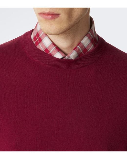 arch4 Red Mr Carlos Cashmere Sweater for men