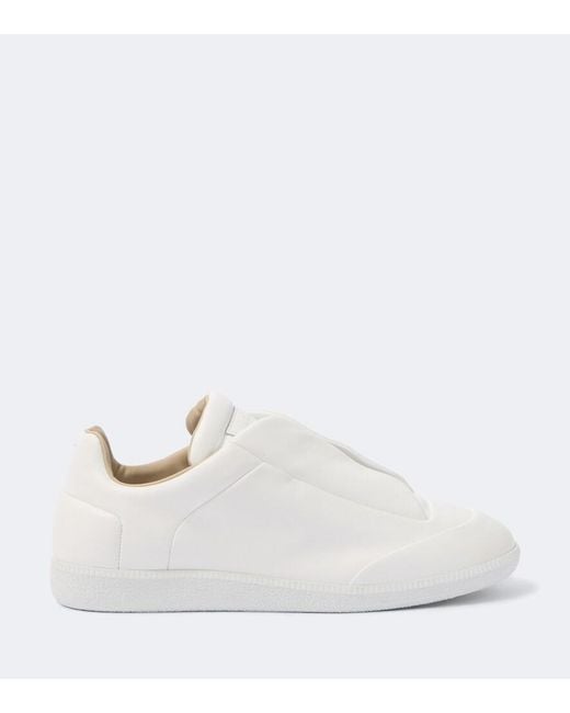 Maison Margiela White Future Low-Top Leather Sneakers for men