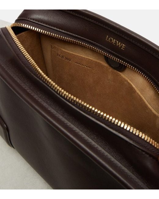 Loewe Black Amazona 180 Small Leather Top-Handle Bag