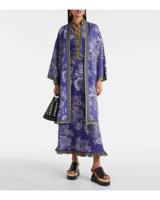 Etro Blue Coat