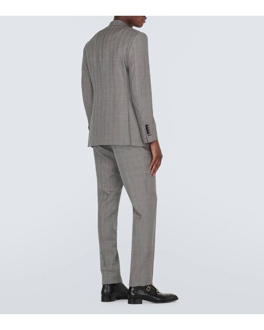 Tom Ford Anzug Shelton aus Wolle in Gray für Herren