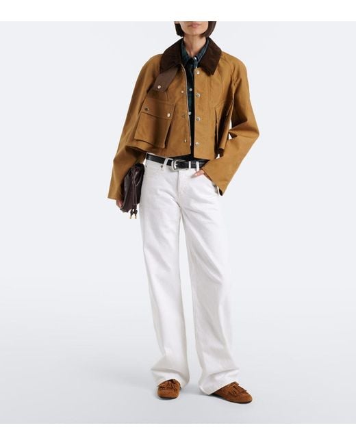 FRAME White The Wide-Leg Jeans