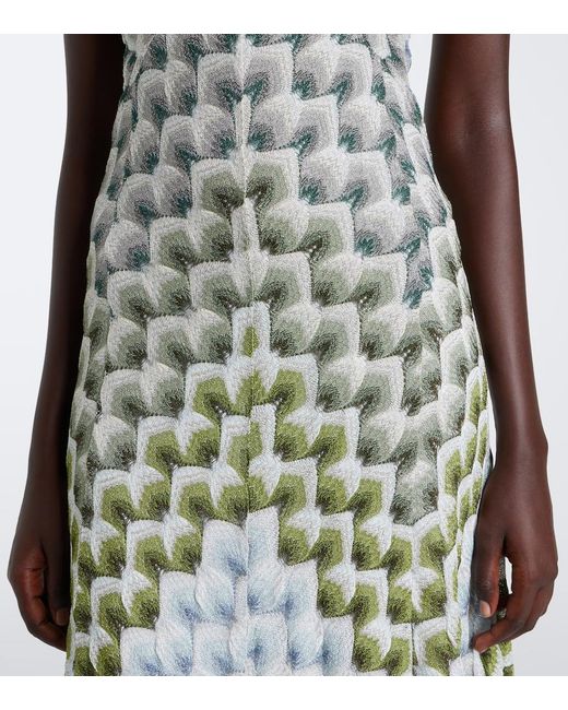 Missoni Metallic Lame Maxi Dress