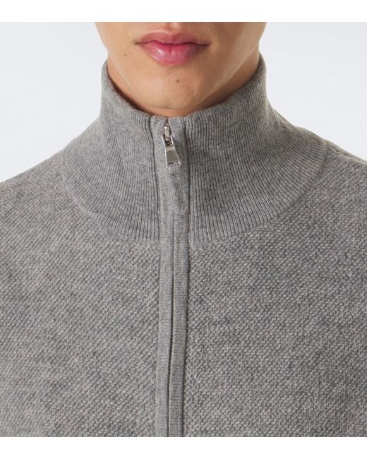 Allude Pullover Aus Einem Wollgemisch in Gray für Herren