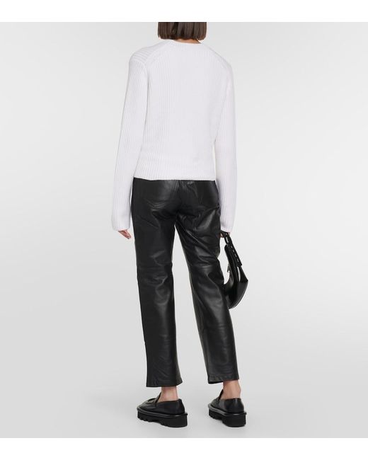 Proenza Schouler White Label Cotton And Cashmere Sweater