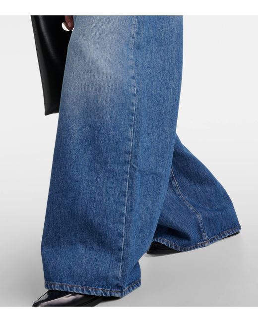 Sportmax Blue Procida Wide-leg Jeans