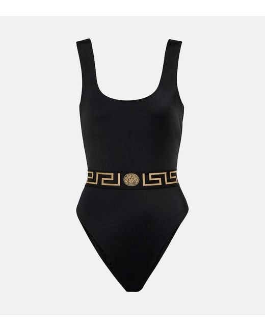 Versace Black One-Piece