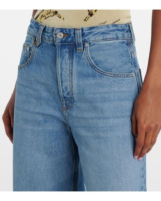 Jeans Anchos Le De-Nimes Large Jacquemus de color Blue