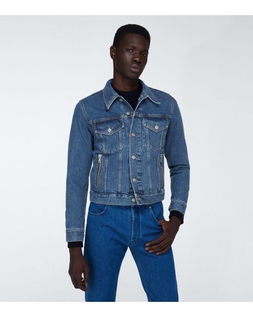 dries van noten denim jacket