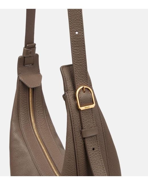Khaite White Schultertasche Augustin Small Aus Leder