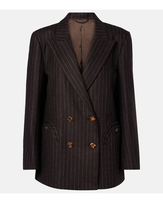 Blazer Everynight En Laine Et Cachemire Blazé Milano en coloris Black