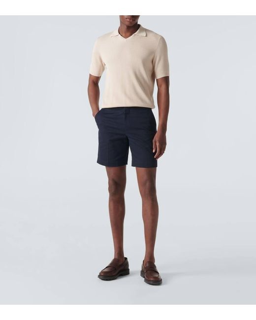 Shorts in cotone di Berluti in Blue da Uomo