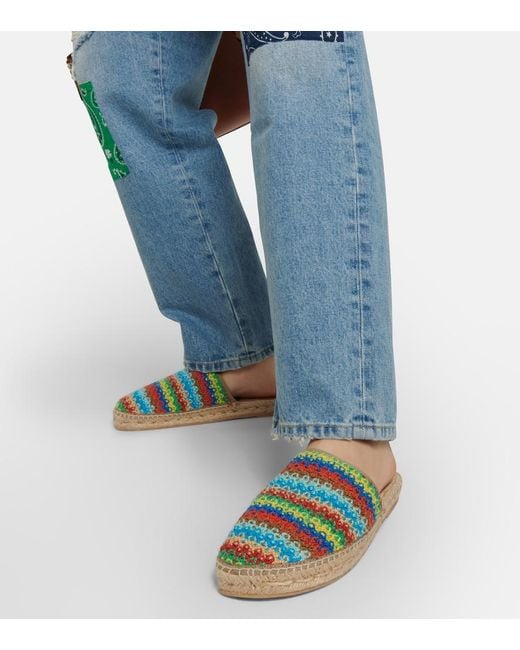 Alanui Blue Over The Espadrilles