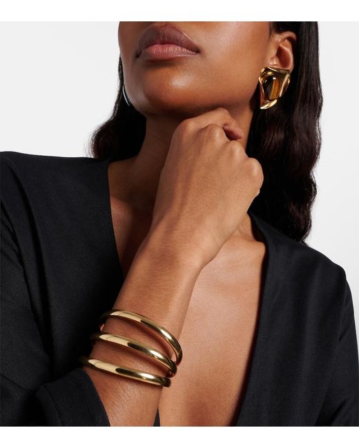 Jennifer Behr White Reya Cuff Bracelet