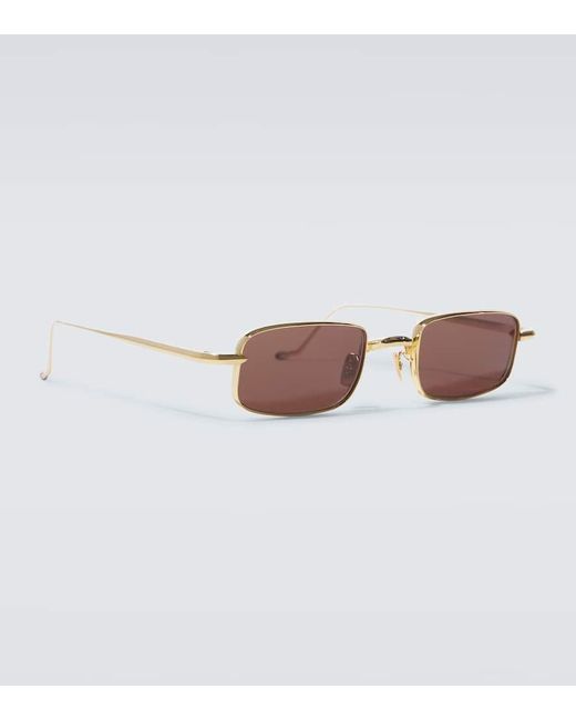 Gafas De Sol Rectangulares Dusk Jacques Marie Mage de hombre de color Brown