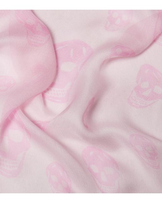 Sciarpa di McQueen in Pink