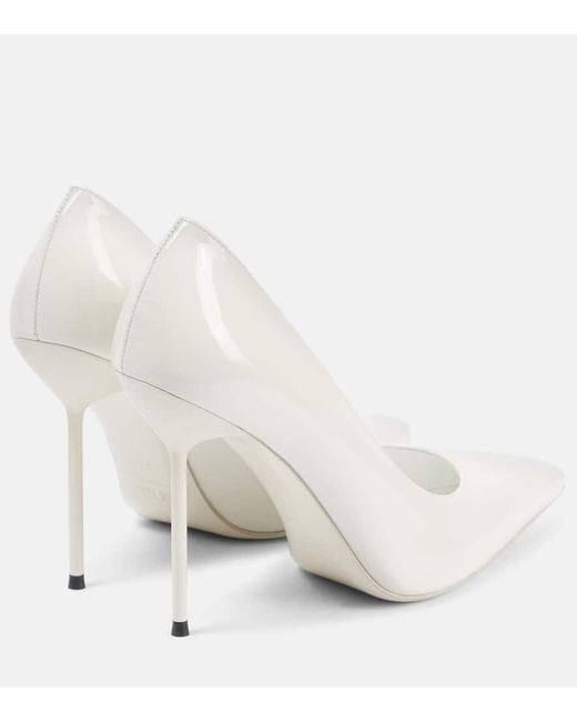 Paris Texas White Pumps Lidia 105 Aus Lackleder