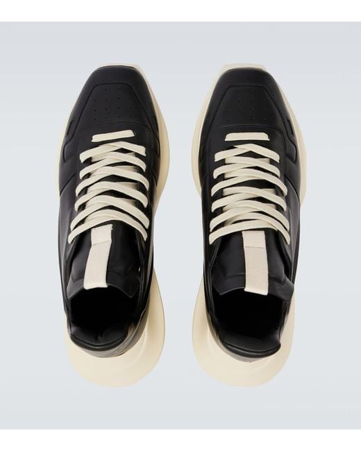 Sneakers Geth Runner di Rick Owens in Black da Uomo