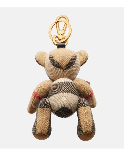 Burberry Metallic Thomas Bear Bag Charm