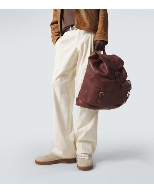 Polo Ralph Lauren Rucksack Heritage Aus Leder in Brown für Herren