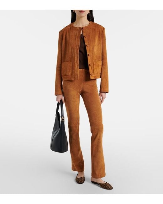 Stouls Brown Gabrielle Suede Jacket