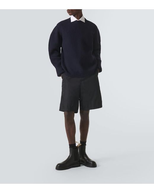 Jil Sander Pullover Aus Wolle in Blue für Herren