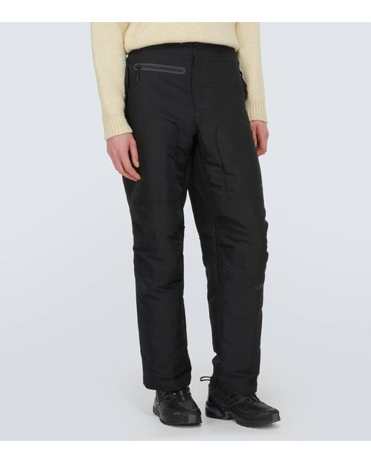 The North Face Black Steep Tech Smear Straight Pants for men