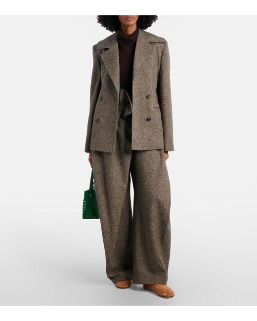 J.W. Anderson Brown Babouche M Suede Slip-On Shoes