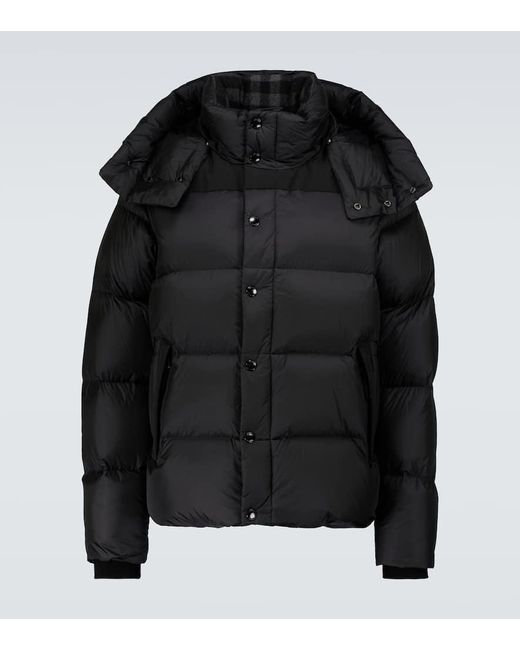 Burberry Black Down Jacket for men
