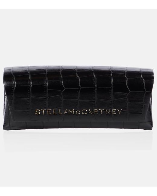 Stella McCartney Brown Oversized Round Sunglasses