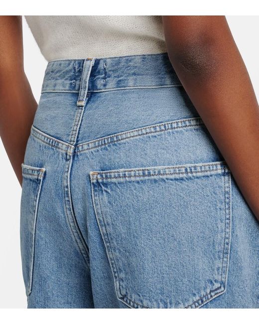 Agolde Blue Vana Wide-Leg Jeans