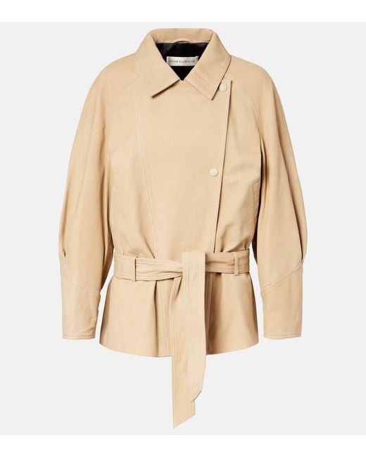 Nour Hammour Natural Lederjacke Buffy