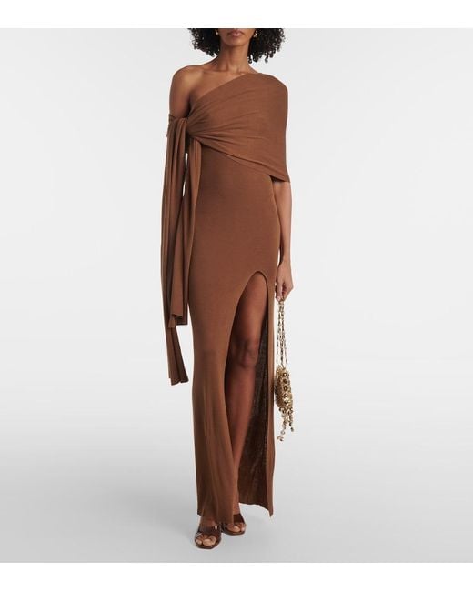 mytheresa brown dress Designer Gowns for Women