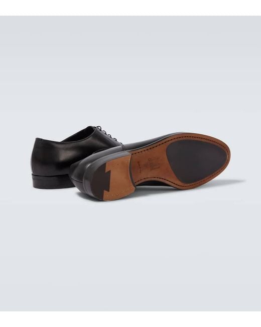 Dunhill Oxford-Schuhe Aus Leder in Black für Herren