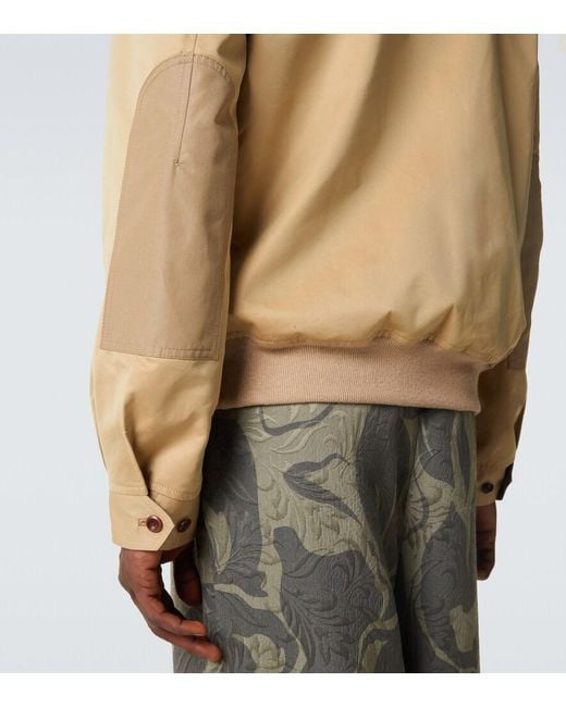 Junya Watanabe Natural Cotton-Blend Blouson Jacket for men