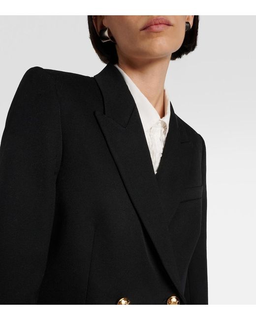 Nili Lotan Black Veda Virgin Wool Jacket