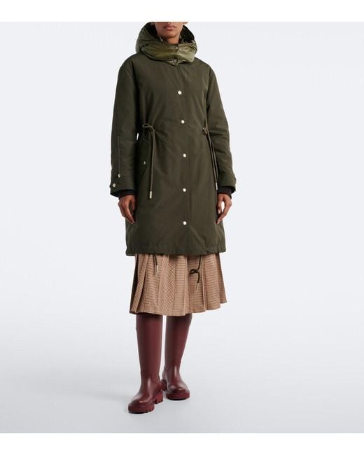 Moncler Brown Halicte Down Coat