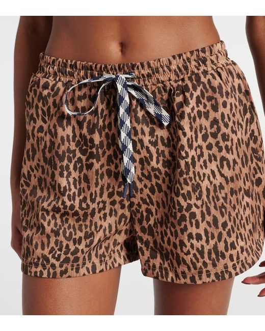 The Upside Brown Panthera Billie Running Shorts