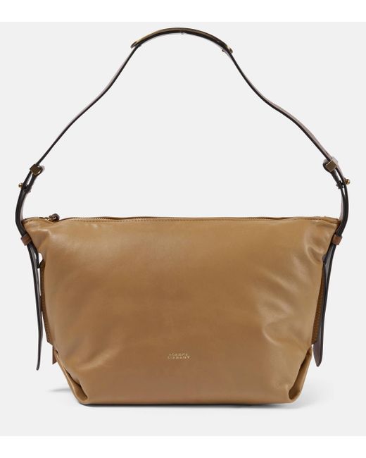 Isabel Marant Brown Leyden Leather Shoulder Bag