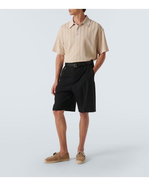 Christian Louboutin White Chambespadrille Suede Espadrilles for men