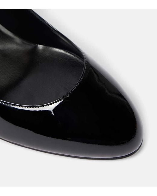 Christian Louboutin Black Dolly 70 Patent Leather Pumps