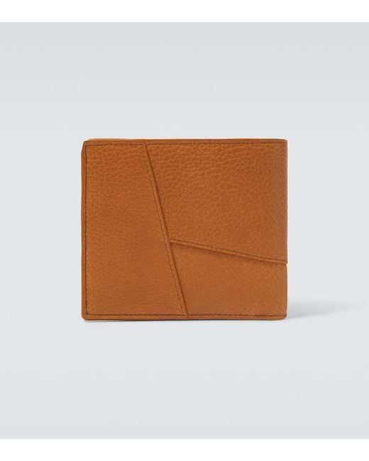 Portafoglio Puzzle di Loewe in Brown da Uomo