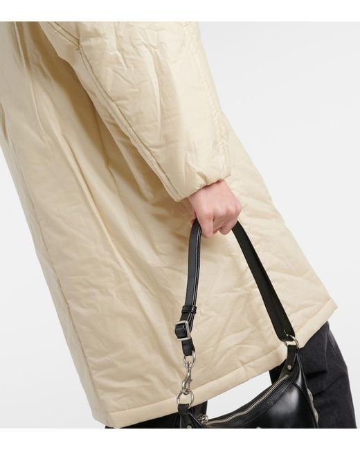 Isabel Marant Natural Dakota Cotton-Blend Coat