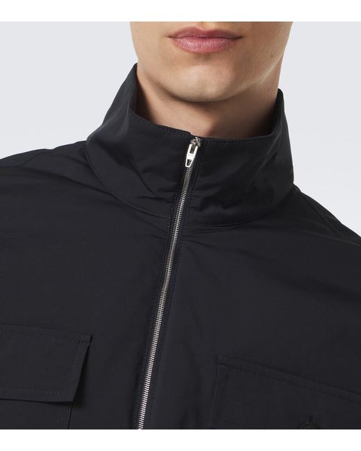 Jil Sander Blue Technical Jacket for men