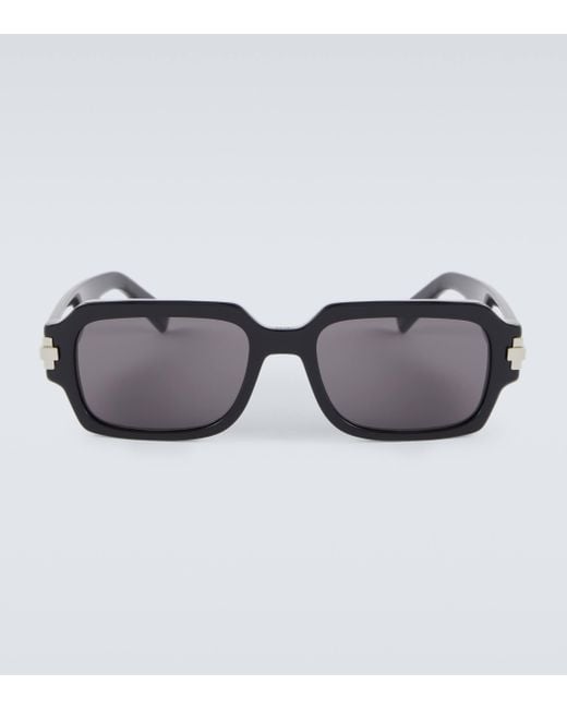 Dior Brown Diorblacksuit S11 Rectangular Sunglasses for men