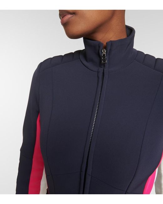 Bogner Blue Talisha Colorblocked Ski Suit
