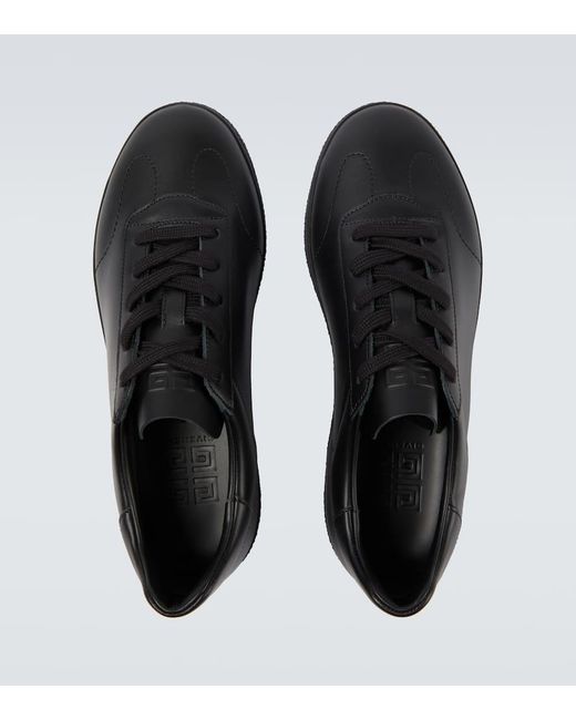 Zapatillas Town de piel Givenchy de hombre de color Black