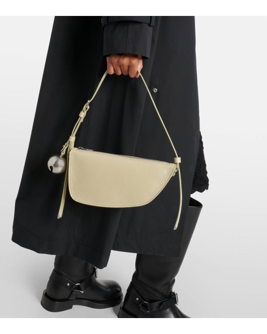 Burberry Natural Shield Mini Leather Shoulder Bag