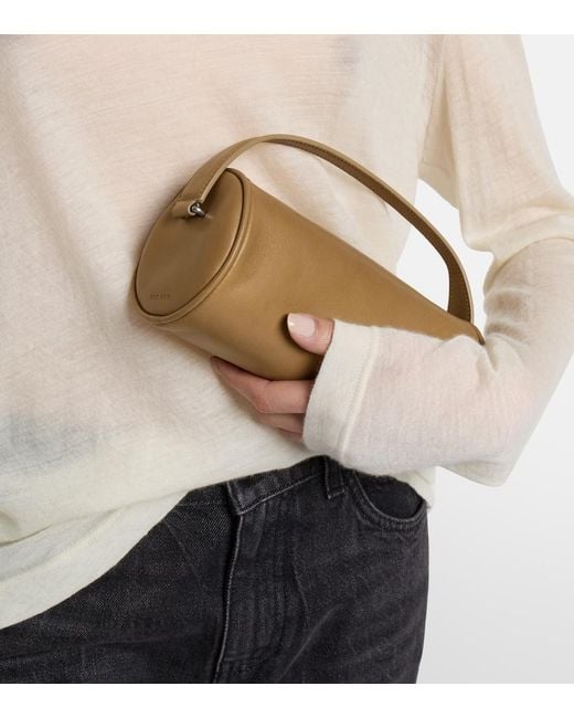 Borsa Round '90S di The Row in Brown